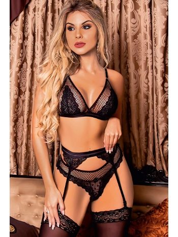 Dantel Detaylı Fantazi Sütyen Takımı Jesica Bella 007