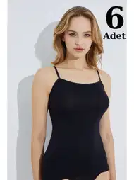 Pamuklu Nefes Alan İp Askılı Atlet Arma Yıldız 3304