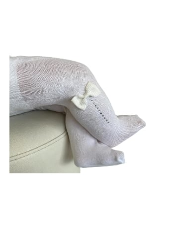 Yumuşak Viskon Bebek Külotlu Çorap Beyaz Daymod 2142039