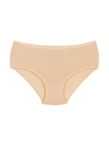 Yüksek Bel Bambu Kadın Bato Külot 6'lı Paket Yıldız 3923 - 2