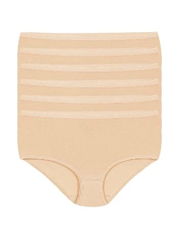 Yüksek Bel Destekli Likralı Bato Külot Yıldız 3747