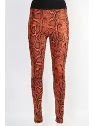 Yüksek Bel Desenli Tayt Derya Kurşun 03