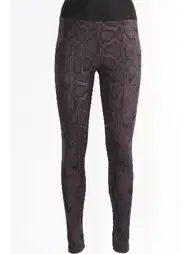 Yüksek Bel Mor Kadın Tayt Derya Kurşun 05