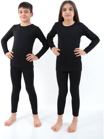 Termal Anti-Alerjik Çocuk Pijama Takımı Tutku 004