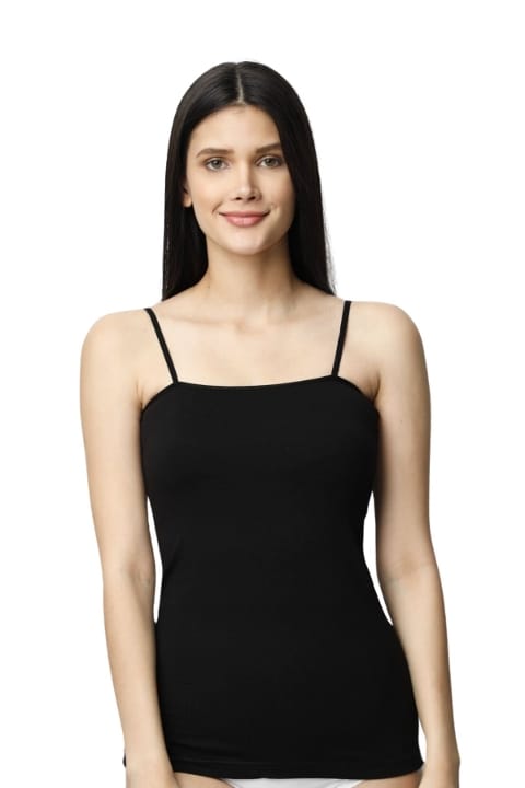 İp Askılı Kadın Atlet 3'lü Somon Donex 3350 - Siyah