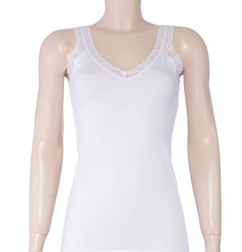 Modal Dantelli Askılı Kadın Atlet Yıldız 2260