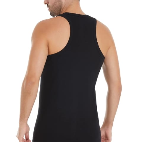 Pamuklu Ribana Kesim 3'lü Paket Erkek Atlet Yıldız 17 - 2