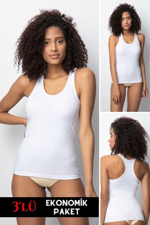 Pamuklu Sporcu Atlet 3'lü Donex 1340