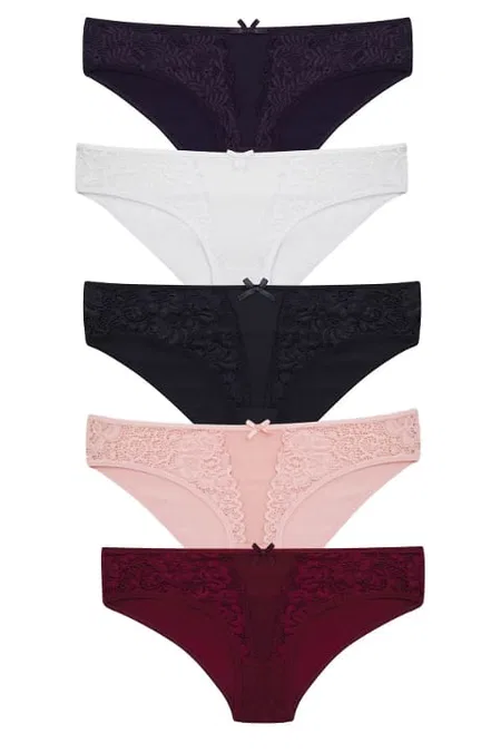 Lüx DRM Yüksek Bel Pamuklu Bikini Külot Lüx DRM 2010