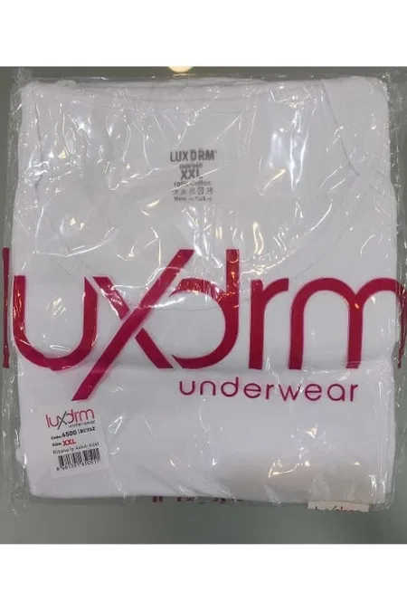 Pamuklu İp Askılı Kadın Atlet Lüx DRM 6500 - Beyaz