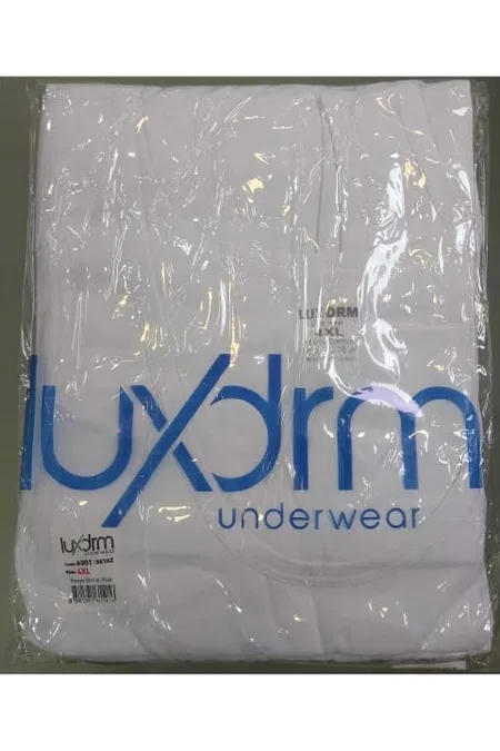 Pamuk Ribana Kolsuz Atlet Lüx DRM 6001 - Beyaz