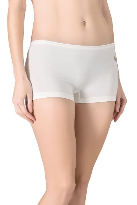 5'li Paket Yüksek Bel Külot Modal Pamuk Özkan 23920 - Ekru