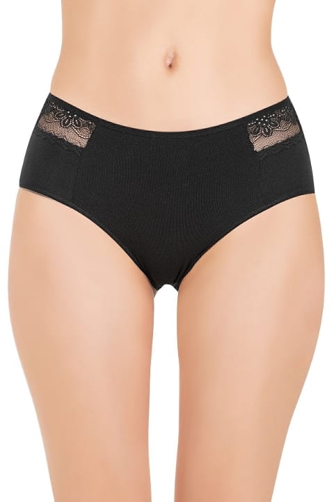 Pamuklu Dantel Detaylı Yüksek Bel Külot Özkan 26848