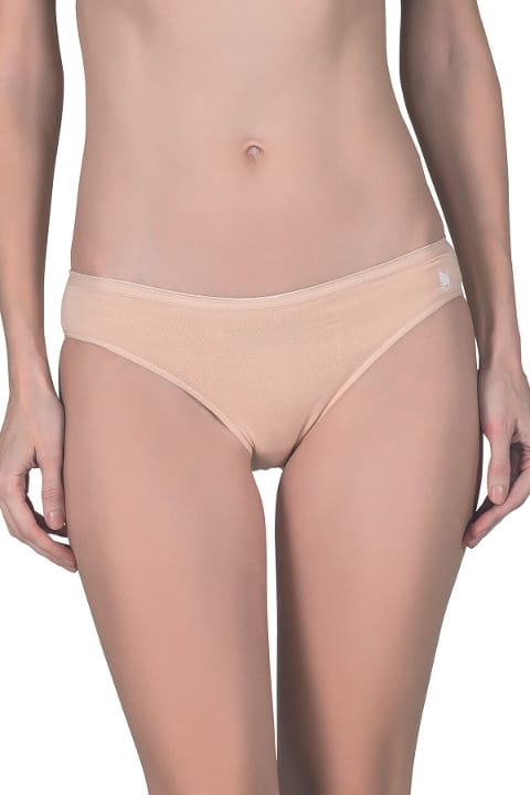 Pamuklu Modal Esnek Yüksek Bel Külot Özkan 23924 - Ten