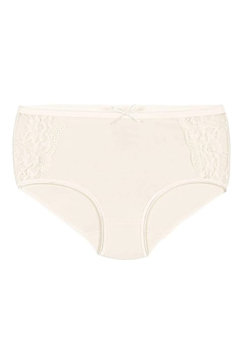 Yüksek Bel Dantelli Bato Külot Pamuklu Yıldız 3797 - 2