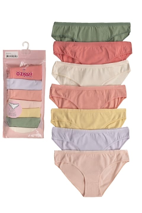 Özkan Pamuklu Esnek Yüksek Bel Slip Bikini Külot Özkan 26804