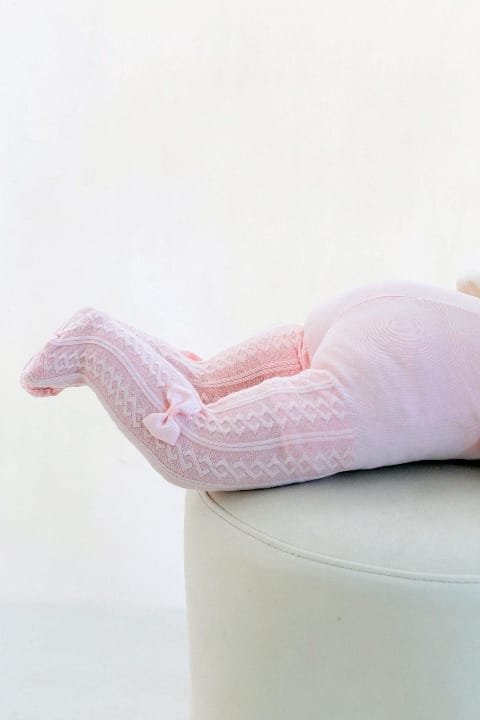 Koton Leopar Desenli Külotlu Çorap Daymod 2125156 - Pembe