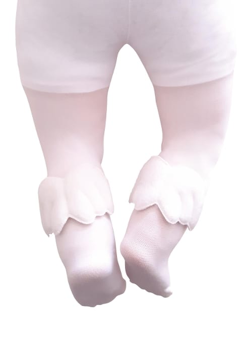 Beyaz Renkli Dayanıklı Bebek Külotlu Çorap Daymod 2145004 - Beyaz