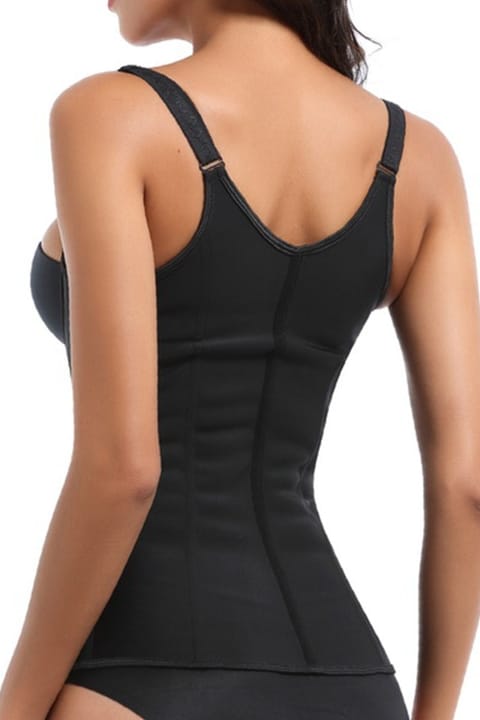 Dikişsiz Agraflı Yüksek Bel Korse Pera Fitol 5001 - Siyah