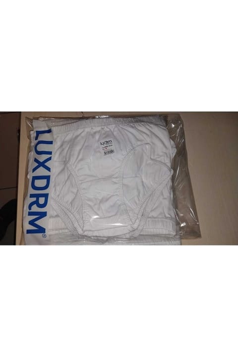 Yüksek Pamuk Oranı Kompakt Kesim Slip Külot Lüx DRM 6020 - Beyaz