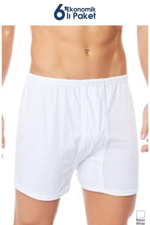 Lüx DRM Pamuklu Esnek Bel Lastiği Battal Boxer Lüx DRM 6022