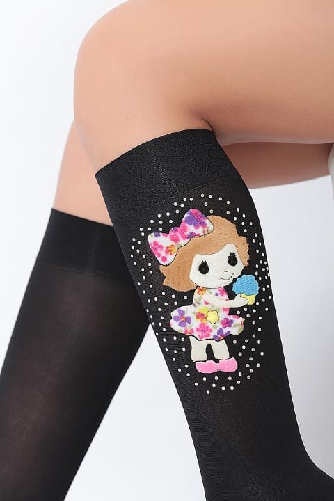 Mikro Dizaltı Çorap Siyah Daymod 2242009