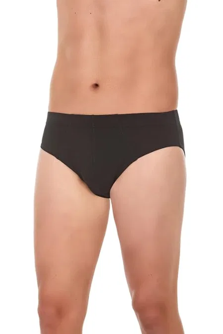 Bambu Elastan Kompakt Kesim Slip Külot Yıldız 396 - Siyah