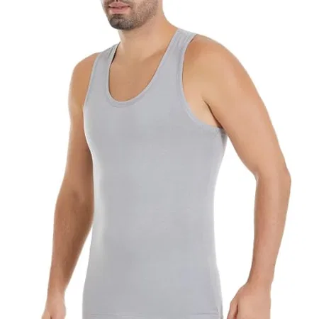 Bambu Elastan Karışımlı 3'lü Paket Sporcu Atlet Yıldız 492 - Gri