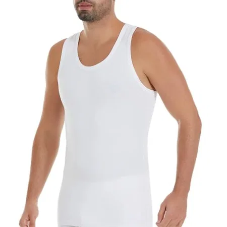 Bambu Elastan Kesim Erkek Atlet Yıldız 490 - Beyaz