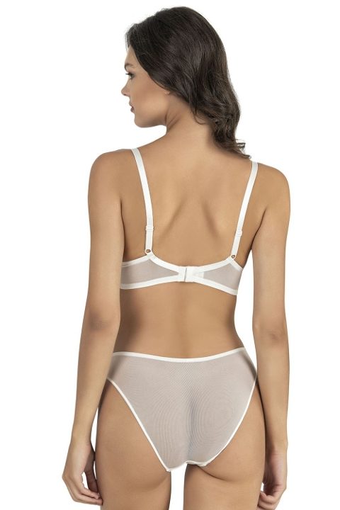 Fabony Dantel Detaylı Çapraz Boş Cup Sütyen Takımı Fabony 4190 - Görsel 4