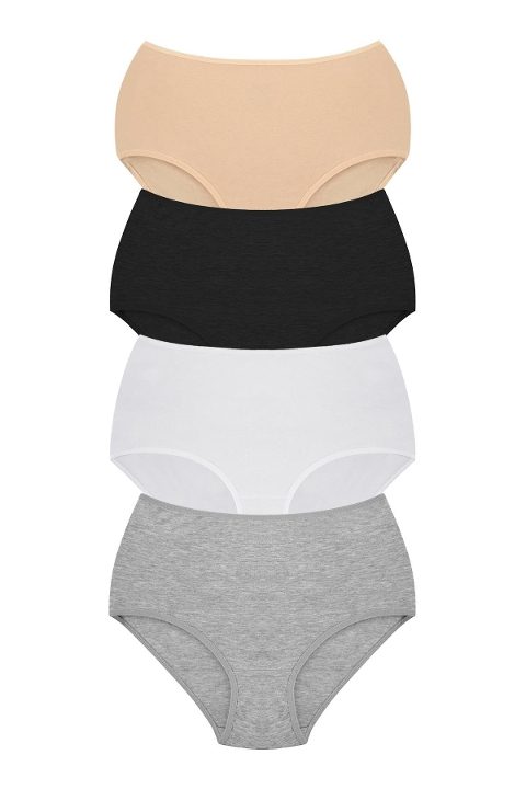 Yüksek Bel Destekli Bato Külot 3'lü Paket Arma Yıldız 3348 - Görsel