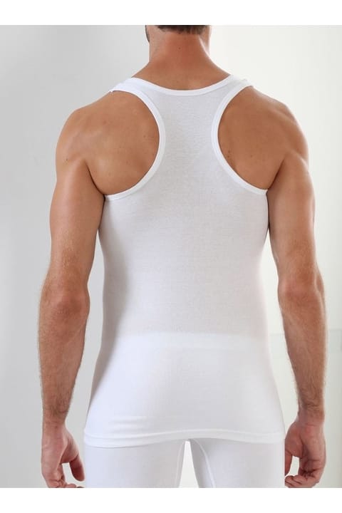 Ribana Kesim Beyaz Erkek Atlet Sistina 04