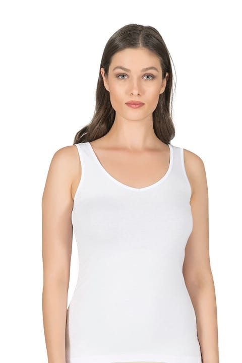 Pamuklu Modal Esnek Yüksek Kalın Askılı Atlet Özkan 25487