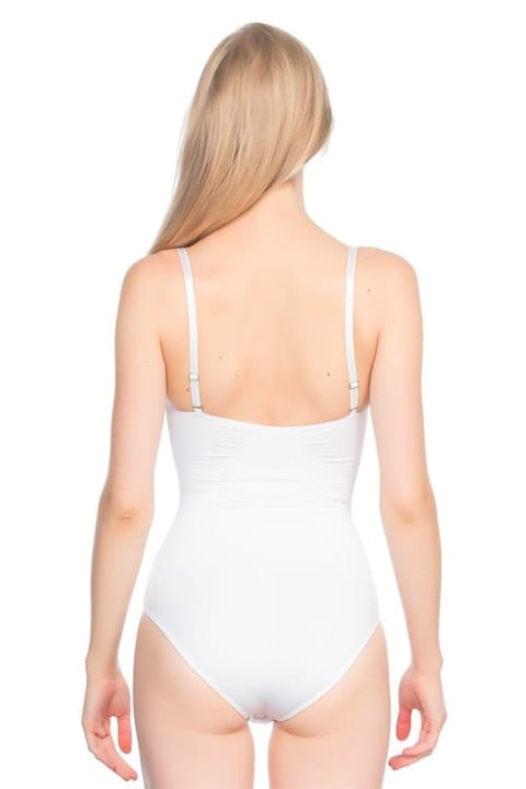 Dikişsiz Yüksek Bel Korse Pera Fitol 8007 - Beyaz