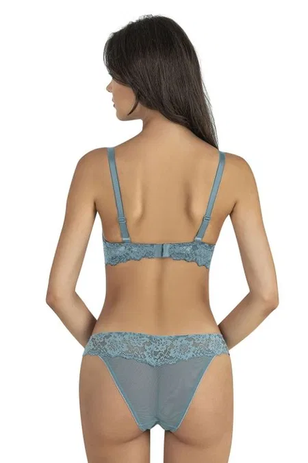 Dantelli Bralet Sütyen Takım Mürdüm Fabony 4170 - Mint