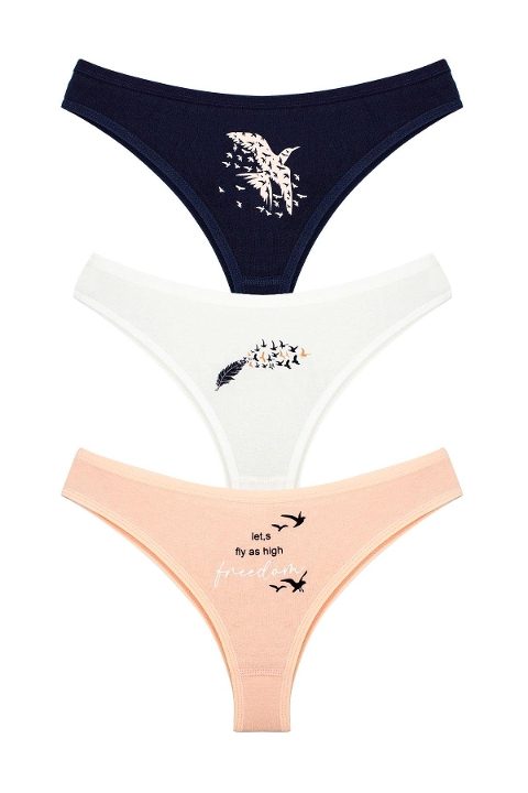 Öts İç Giyim İnce İp Detaylı Minimal String Külot Öts 4209