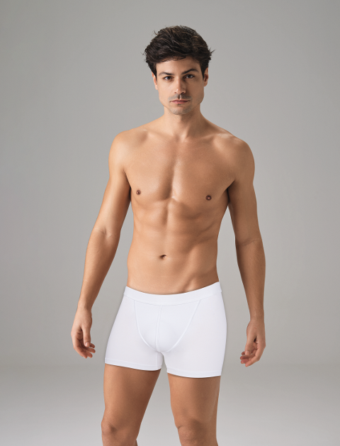 Yüksek Bel Esnek Dikişli Pamuklu Boxer Doreanse 1892