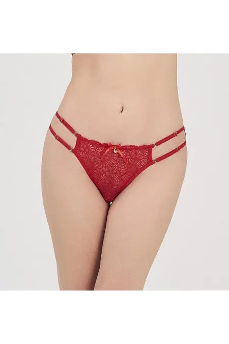 Yüksek Pamuk Oranı Çift İpli Slip Külot Moonlight 3211 - Kırmızı