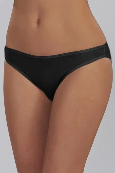 Çift Kaplan Basic Slip 613 - Siyah