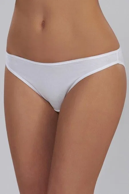 Çift Kaplan Basic Slip 613 - Beyaz