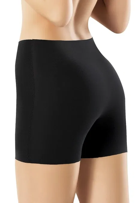 Yüksek Bel Karın Destekli Boxer Külot Miss Modinn 6070 - Siyah