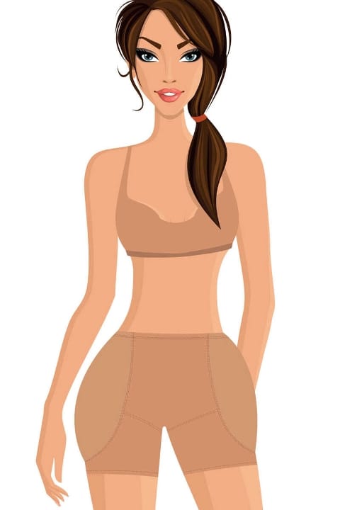 Yüksek Bel Karın Destekleyici Külot Yeni İnci 180 - Ten