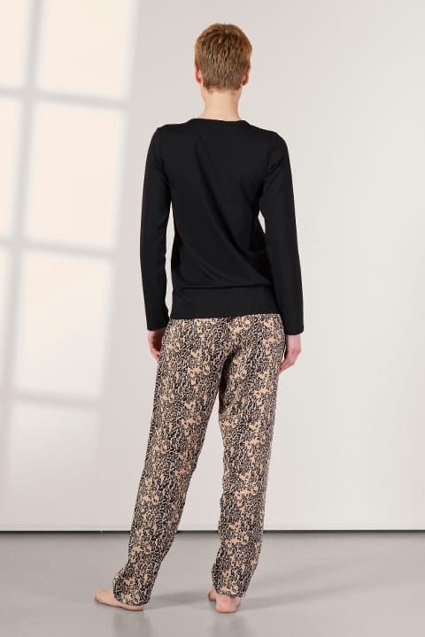 Dantel Detaylı Modal Pamuklu Kadın Pijama Takımı Doreanse 25K4038 - 2