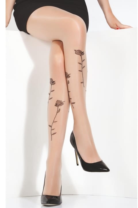 Düşük Denye Kadın Külotlu Çorap Daymod 1121139 - Ten