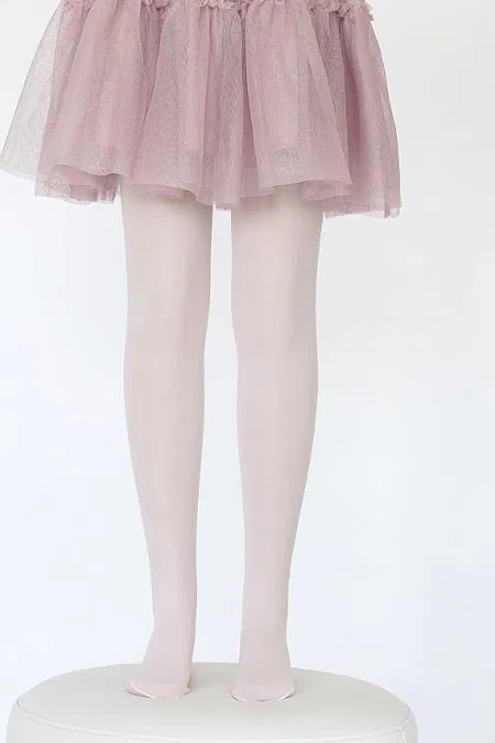 Kaydırmaz Tabanlı Pamuklu Çocuk Külotlu Çorap Daymod 2112001 - Kemik