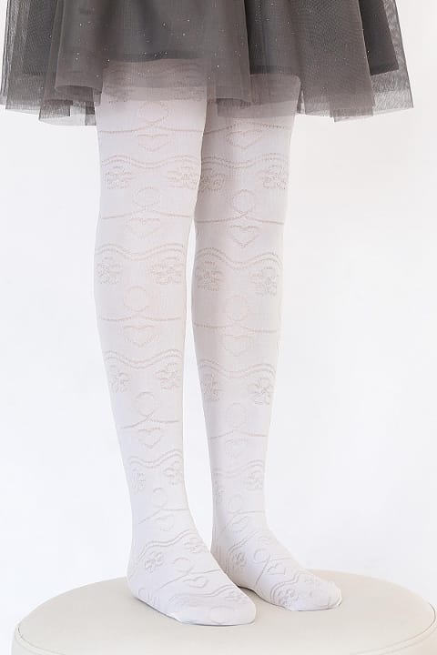 Daymod Yüksek Pamuklu Kaydırmaz Taban Çocuk Külotlu Çorap Daymod 2122006 - Görsel 2