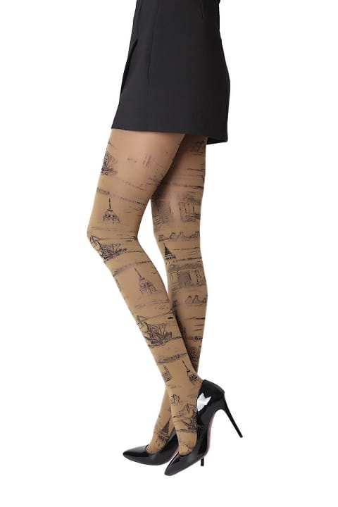 Düşük Denye, Likralı Kadın Külotlu Çorap Daymod 1122151 - 2