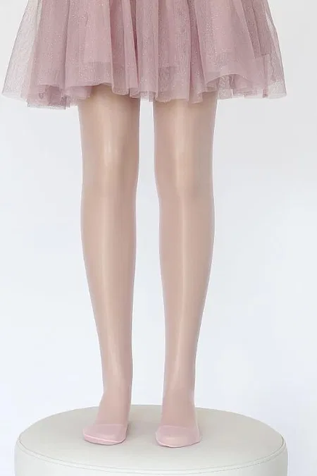 Pamuklu Kaydırmaz Taban Çocuk Külotlu Çorap Daymod 2111001 - Pembe