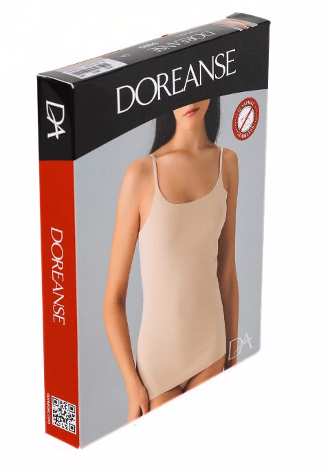 Dikişsiz Ayarlanabilir Kadın Atlet Pamuklu Esnek Doreanse 9003 - 2