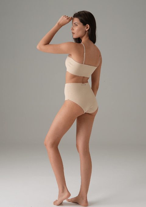 Dikişsiz Yüksek Bel Pamuklu Slip Külot Doreanse 7003 - 2